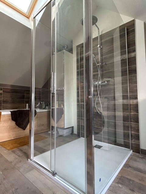 Pose d'une douche à l'italienne